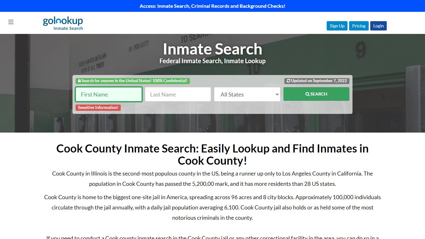 cook county inmate search, inmate search cook county, - GoLookUp